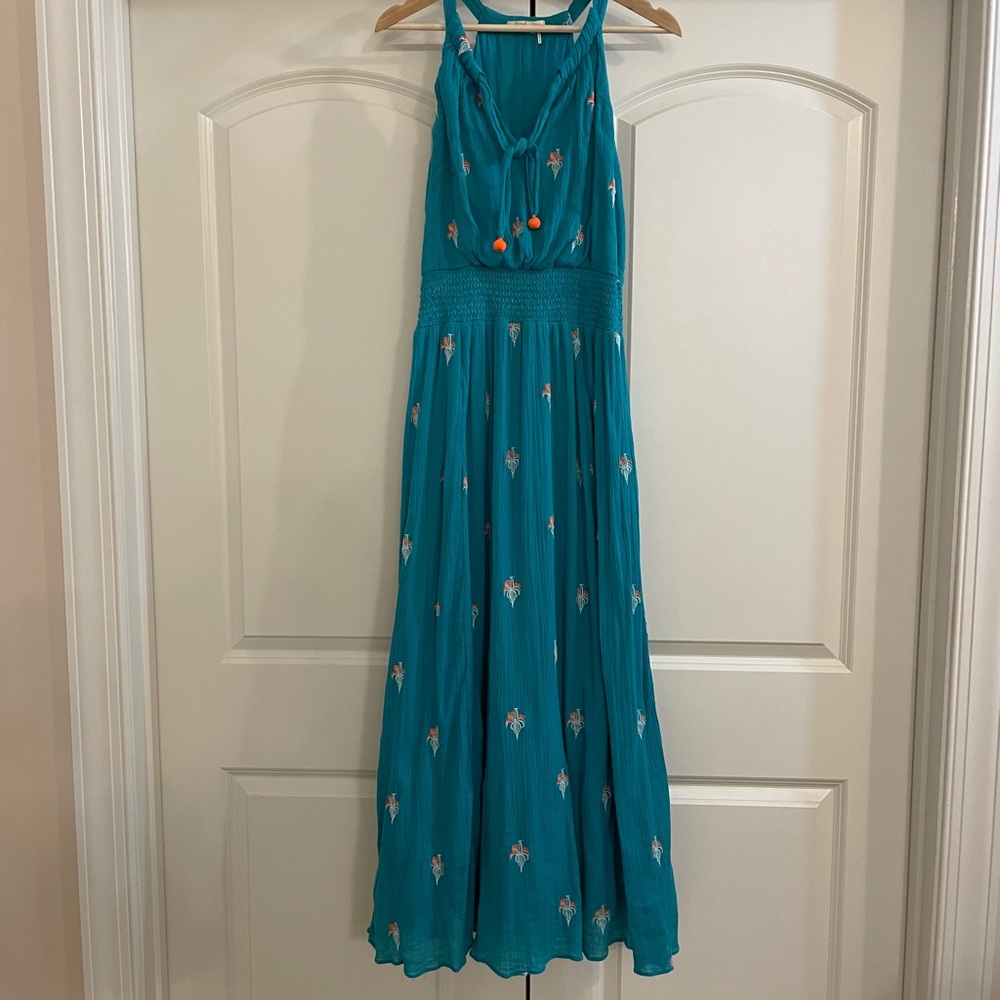 Anthropologie Floreat full length halter maxi dress. - Picture 11 of 11